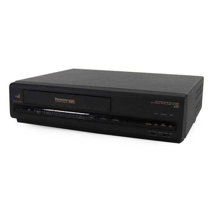 Panasonic PV-4250 HI-FI Stereo Deck VCR/VHS Player w/ Omnivision and Factory Remote-Electronics-SpenCertified-refurbished-vintage-electonics