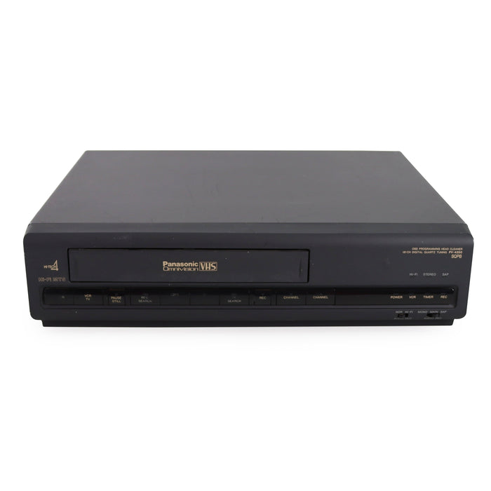 Panasonic PV-4250 HI-FI Stereo Deck VCR/VHS Player w/ Omnivision and Factory Remote-Electronics-SpenCertified-refurbished-vintage-electonics