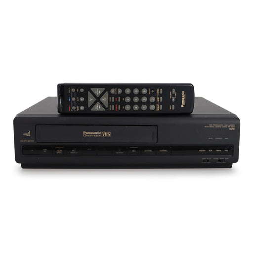 Panasonic PV-4250 HI-FI Stereo Deck VCR/VHS Player w/ Omnivision and Factory Remote-Electronics-SpenCertified-refurbished-vintage-electonics