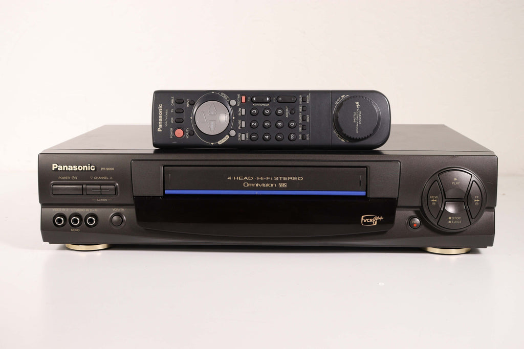 Panasonic VHSビデオ&DVDプレーヤー Panasonic PV-9660 4-Head Hi-Fi Stereo Omni Vision VHS Player