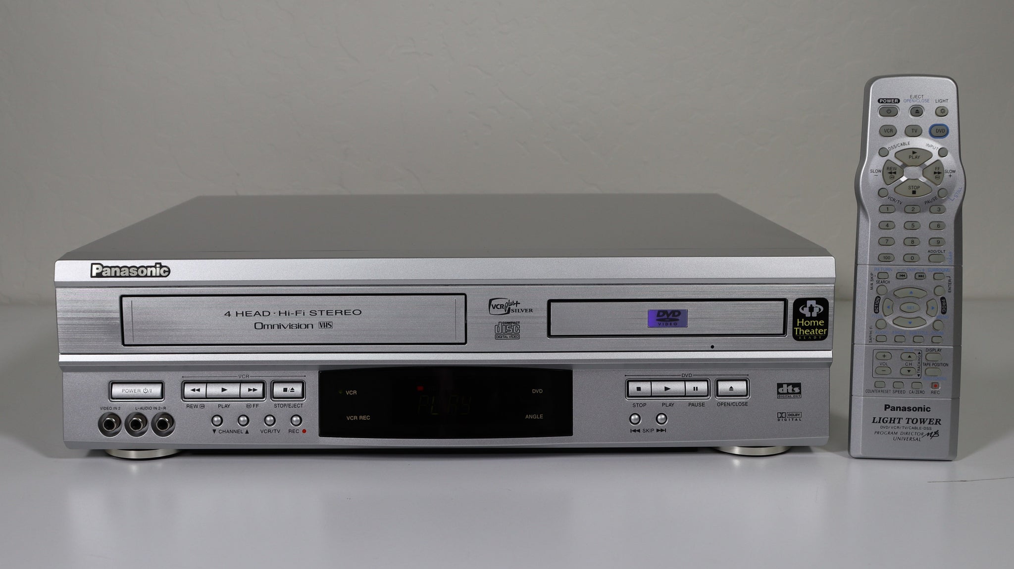 Panasonic PV-D4761 DVD VCR VHS Player Combo System Ultra Durable and H Panasonic PV-D4761 DVD VCR VHS Player Combo System Ultra Durable and H