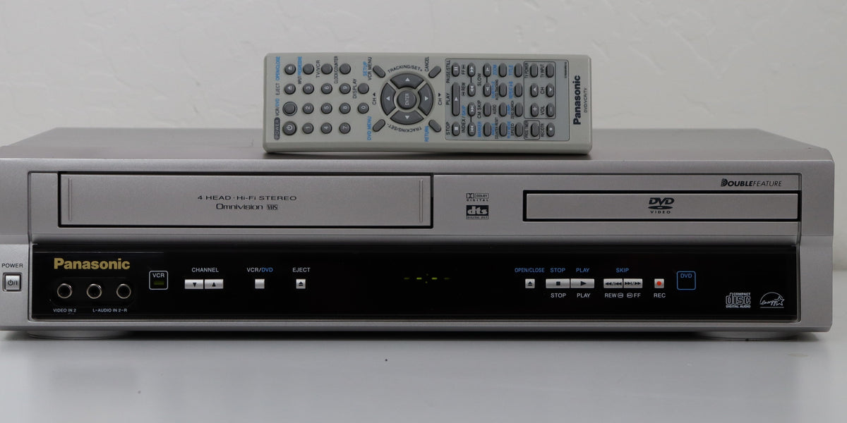 Panasonic PV-D734S DVD VCR Combo Player System (2003) — SpenCertified