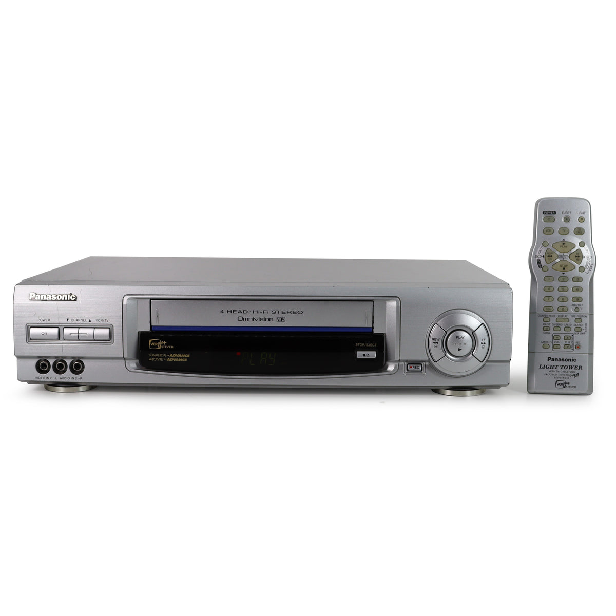 Panasonic PV-V4621 VHS Player and VCR Video Cassette Recorder