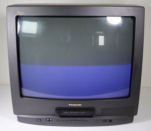 Panasonic PVQ-M2508 25 Inch TV VCR VHS Player Tube TV Combo-VCRs-SpenCertified-vintage-refurbished-electronics