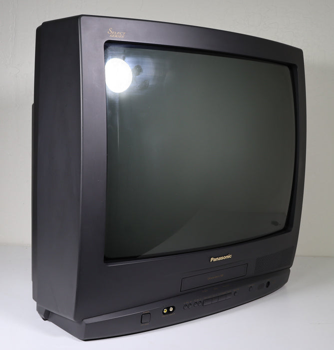 Panasonic PVQ-M2508 25 Inch TV VCR VHS Player Tube TV Combo-VCRs-SpenCertified-vintage-refurbished-electronics