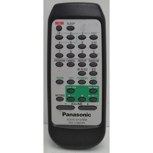 Panasonic RAK-CH943WK Audio System Remote Control For SA-AK16 SC-AK16 SA-AK17 SC-AK17-Remote-SpenCertified-vintage-refurbished-electronics