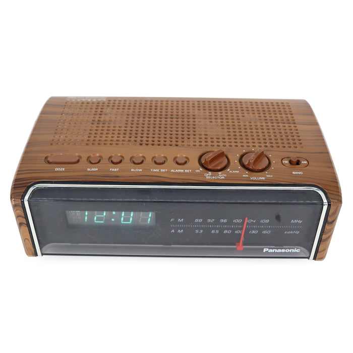 Panasonic RC-75 AM/FM Alarm Clock Radio-Electronics-SpenCertified-refurbished-vintage-electonics