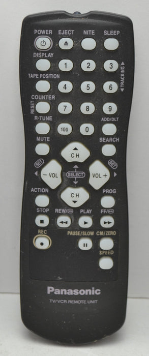 Panasonic RC1123707 - Video Cassette Recorder - Remote Control-Remote-SpenCertified-refurbished-vintage-electonics