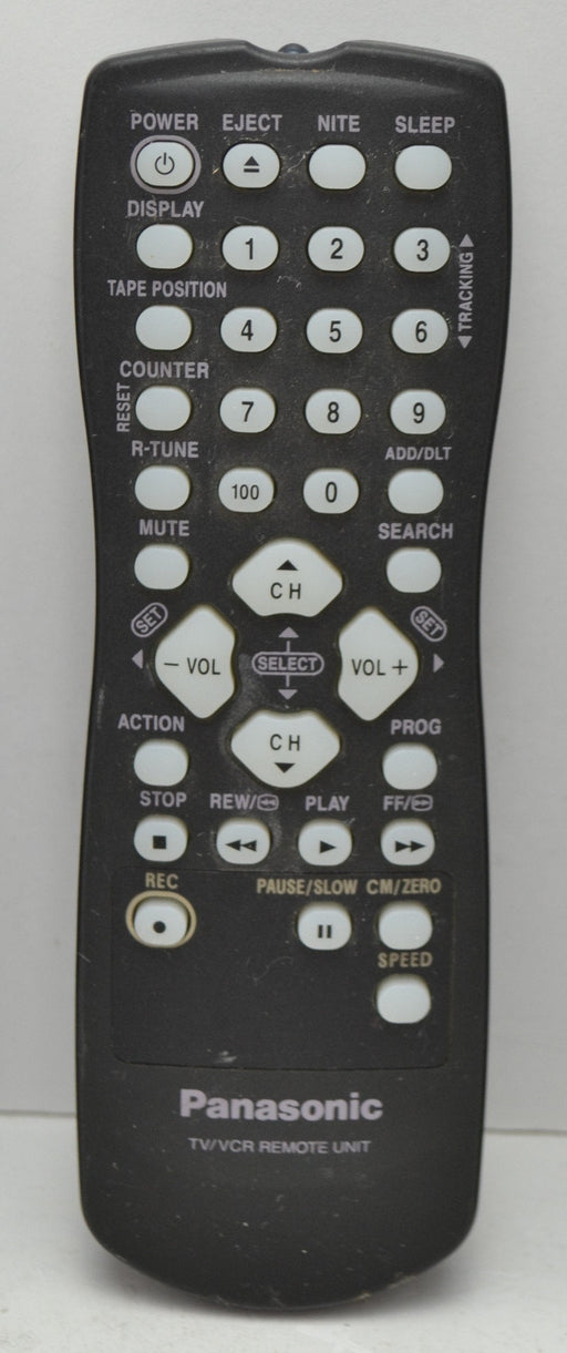 Panasonic RC1123707 - Video Cassette Recorder - Remote Control-Remote-SpenCertified-refurbished-vintage-electonics