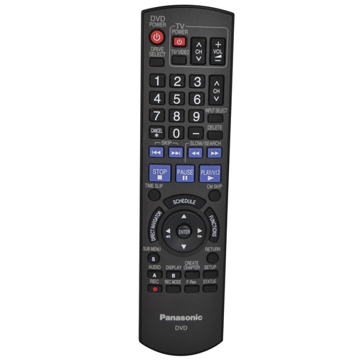 Panasonic Remote Control EUR7659T70 for DVD Recorder Models DMR-EZ28 DMR-EZ27-Remote-SpenCertified-vintage-refurbished-electronics