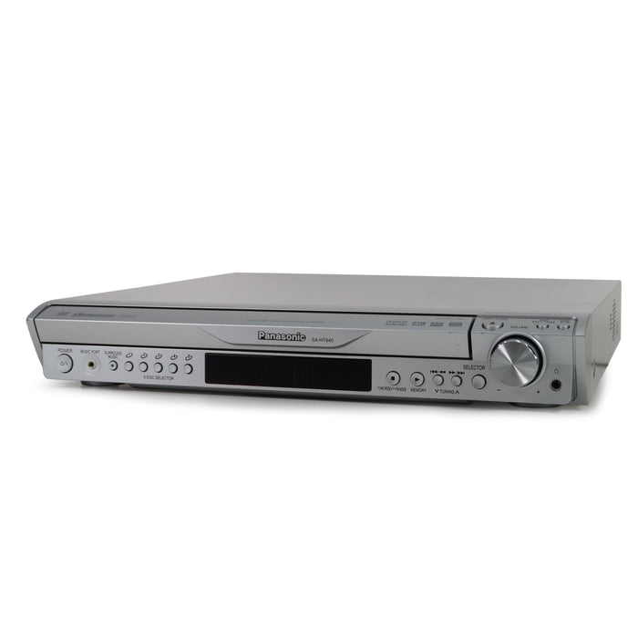 Panasonic SA-HT640 5-Disc 5.1 Channel Carousel DVD Home Theater Sound System-Electronics-SpenCertified-refurbished-vintage-electonics