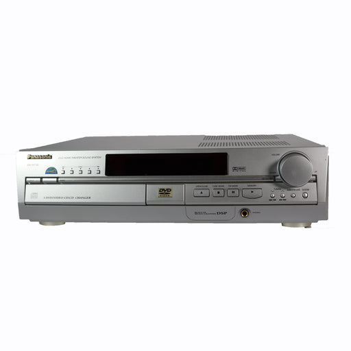 Panasonic SA-HT70 5 Disc DVD Changer Home Theater System (Without Speakers)-Electronics-SpenCertified-refurbished-vintage-electonics