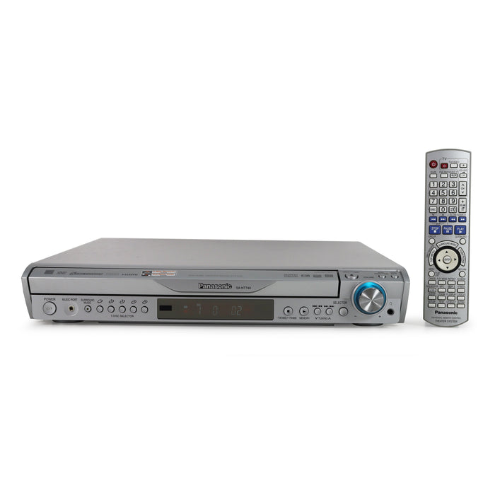 Panasonic SA-HT740 5-Disc Carousel DVD Home Theater Sound System (Needs Speakers)-Electronics-SpenCertified-With-refurbished-vintage-electonics