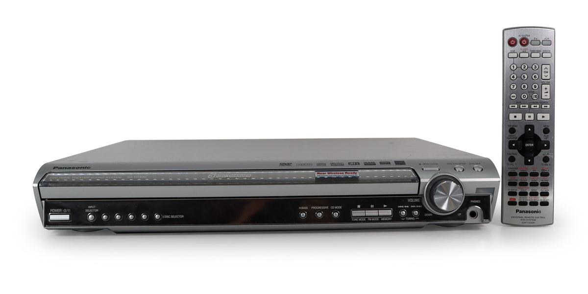 Panasonic SA-HT930 5-Disc Carousel DVD Home Theater — SpenCertified