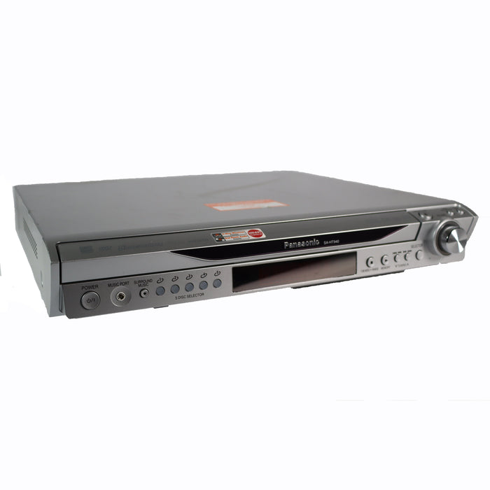 Panasonic SA-HT940 5-Disc Carousel DVD Home Theater-Electronics-SpenCertified-refurbished-vintage-electonics