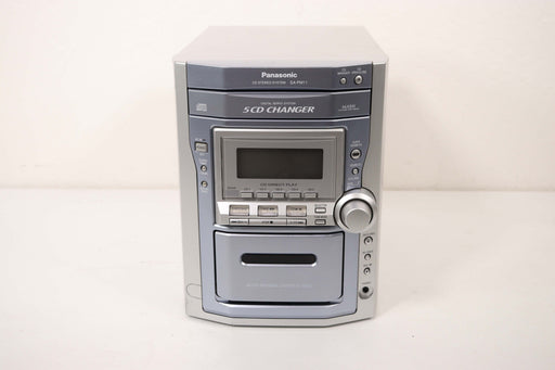 Panasonic SA-PM11 5-disc CD Player Changer Cassette Player Amplifier Audio System (No Remote or Speakers)-Audio Amplifiers-SpenCertified-vintage-refurbished-electronics
