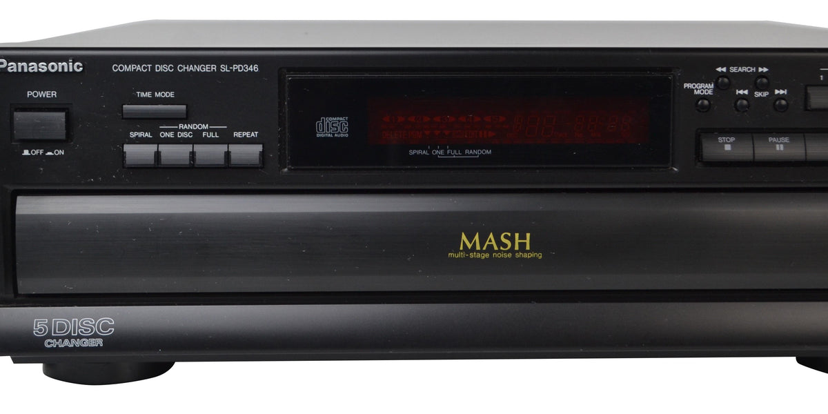 Panasonic SL-PD346 5 Disc CD Changer Compact Disc Carousel