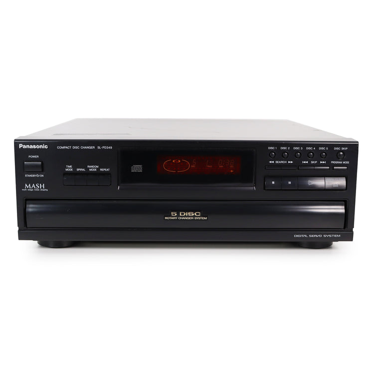 Panasonic SL-PD349 5-Disc CD Carousel Changer/Player — SpenCertified