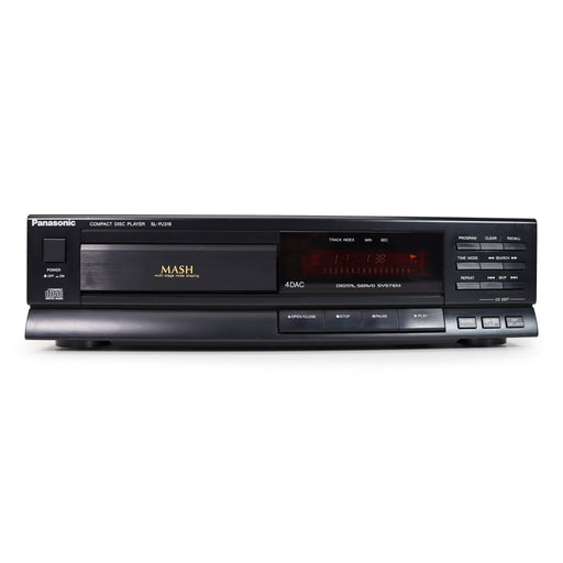 Panasonic SL-PJ316 Single Disc CD Player for Home Stereo Audio System Compact Size MASH Multi Stage Noise Shaping-Electronics-SpenCertified-refurbished-vintage-electonics