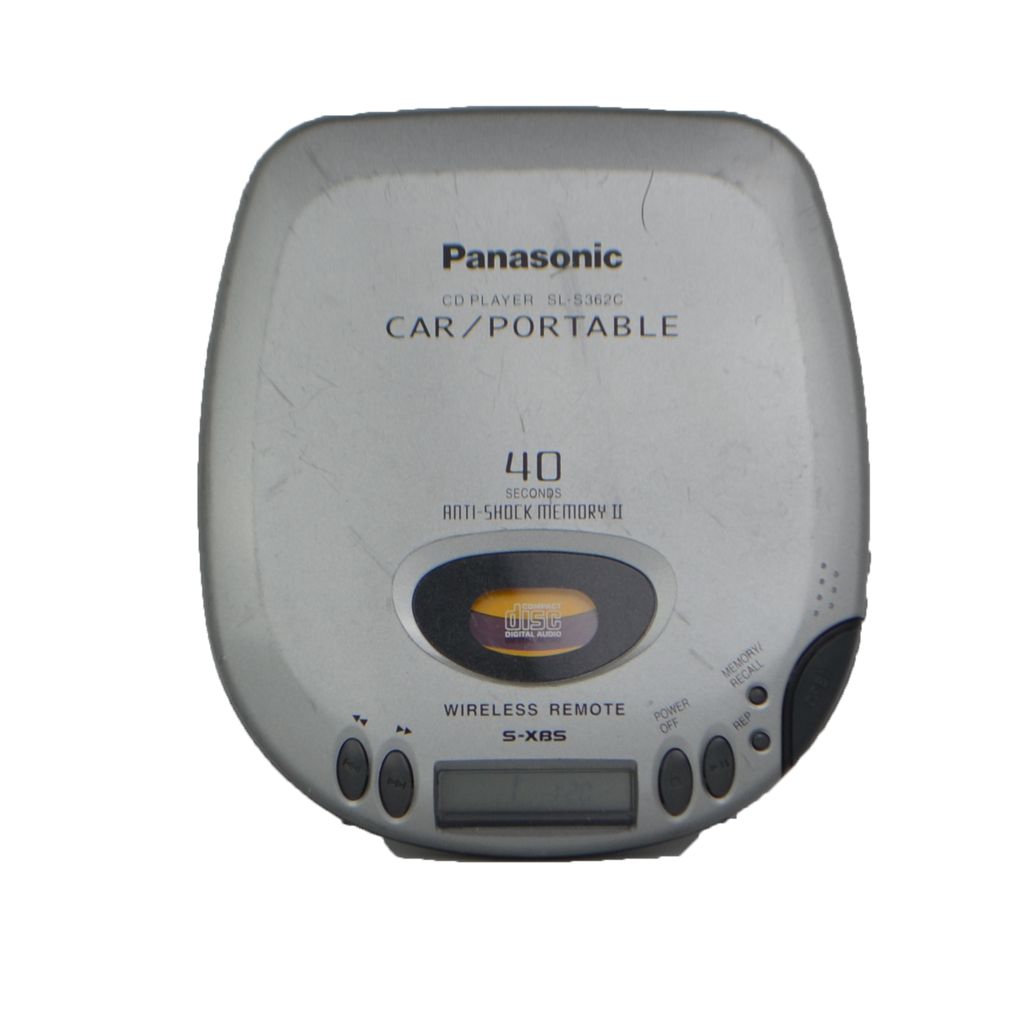 Panasonic SL-S361C S-XBS Portable and Car CD Player — SpenCertified Panasonic SL-S361C S-XBS Portable and Car CD Player — SpenCertified