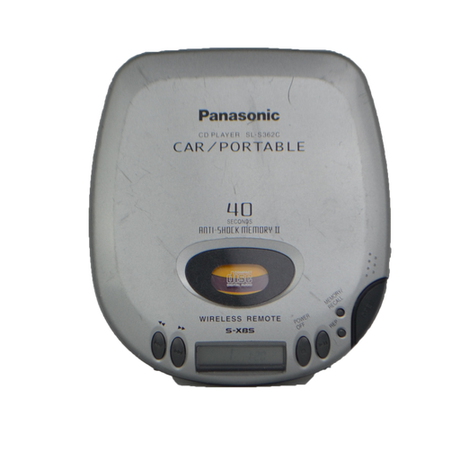 Panasonic SL-S362C S-XBS Portable and Car CD Player-Electronics-SpenCertified-refurbished-vintage-electonics
