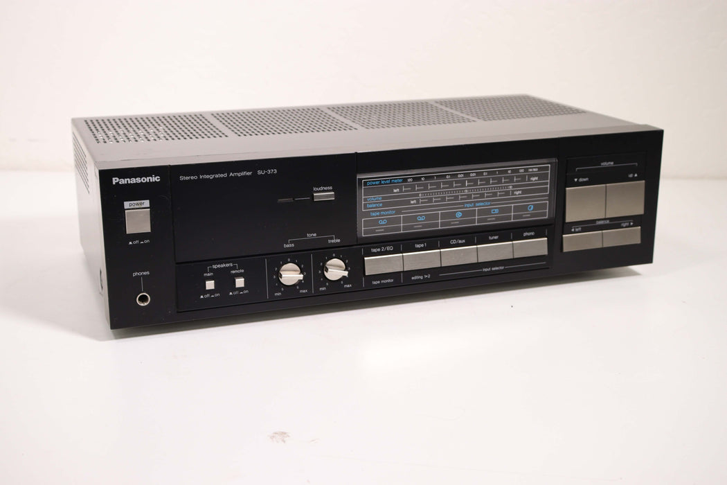 Panasonic SU-373 Stereo Integrated Amplifier with ST-373 AM FM Receiver-Audio & Video Receivers-SpenCertified-vintage-refurbished-electronics