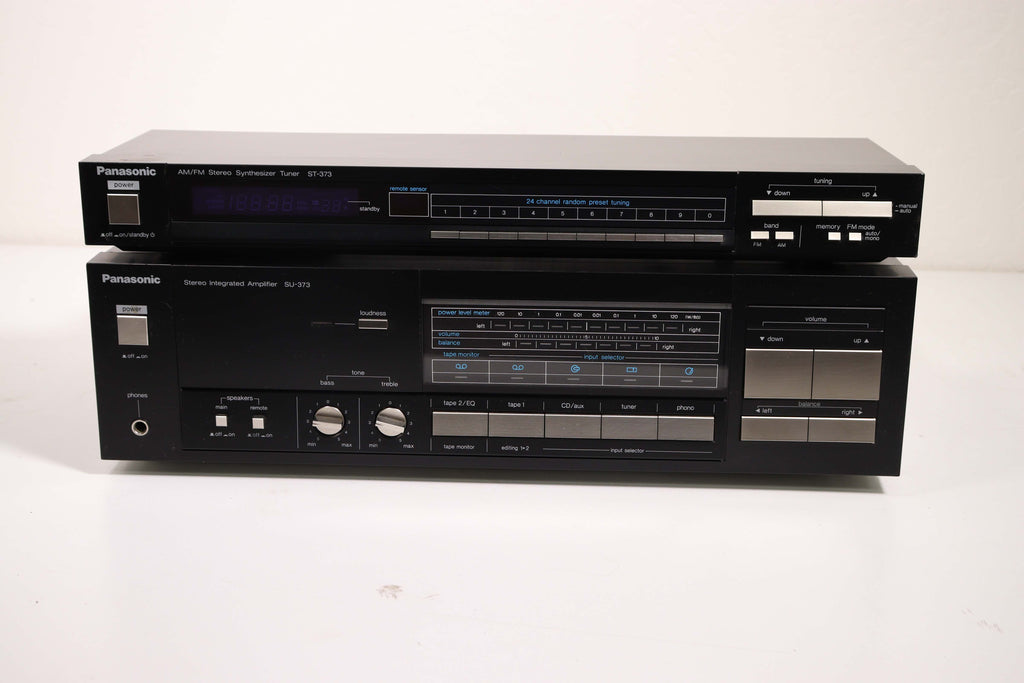 Panasonic SU-373 Stereo Integrated Amplifier with ST-373 AM FM