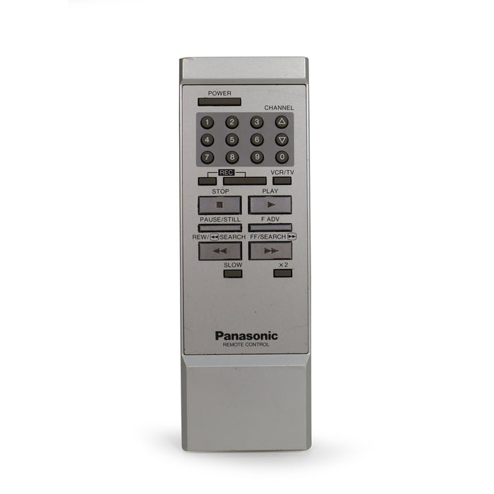 Panasonic TV/VCR Remote Control (Silver Medium)-Electronics-SpenCertified-refurbished-vintage-electonics