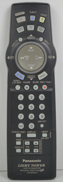 Panasonic VSQS1577 Universal VCR VHS Player Remote Control-Remote-SpenCertified-refurbished-vintage-electonics