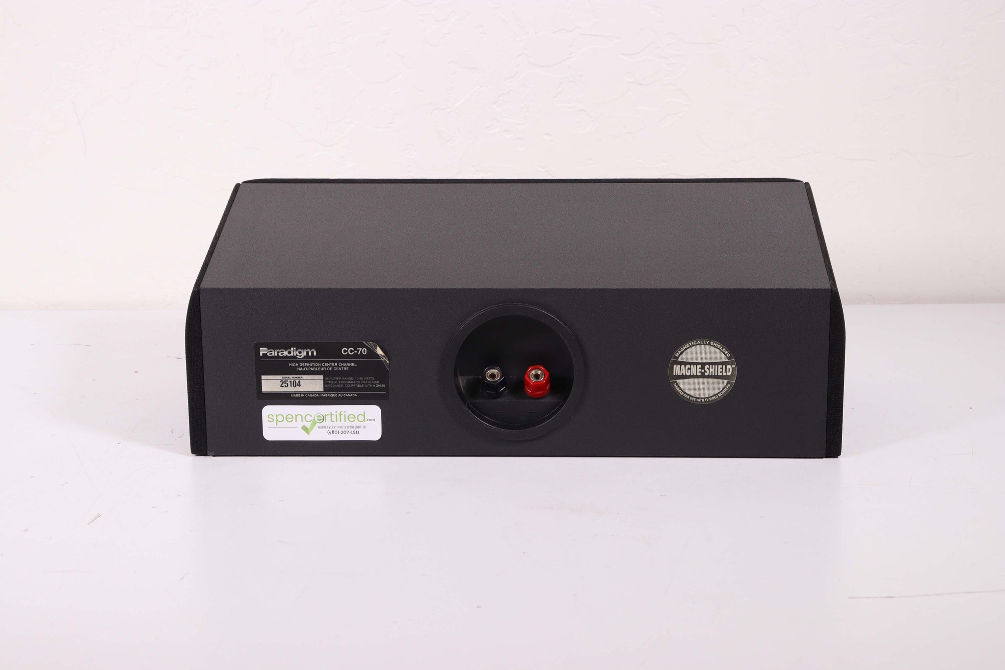 Paradigm CC70 High Definition Center Channel Speaker