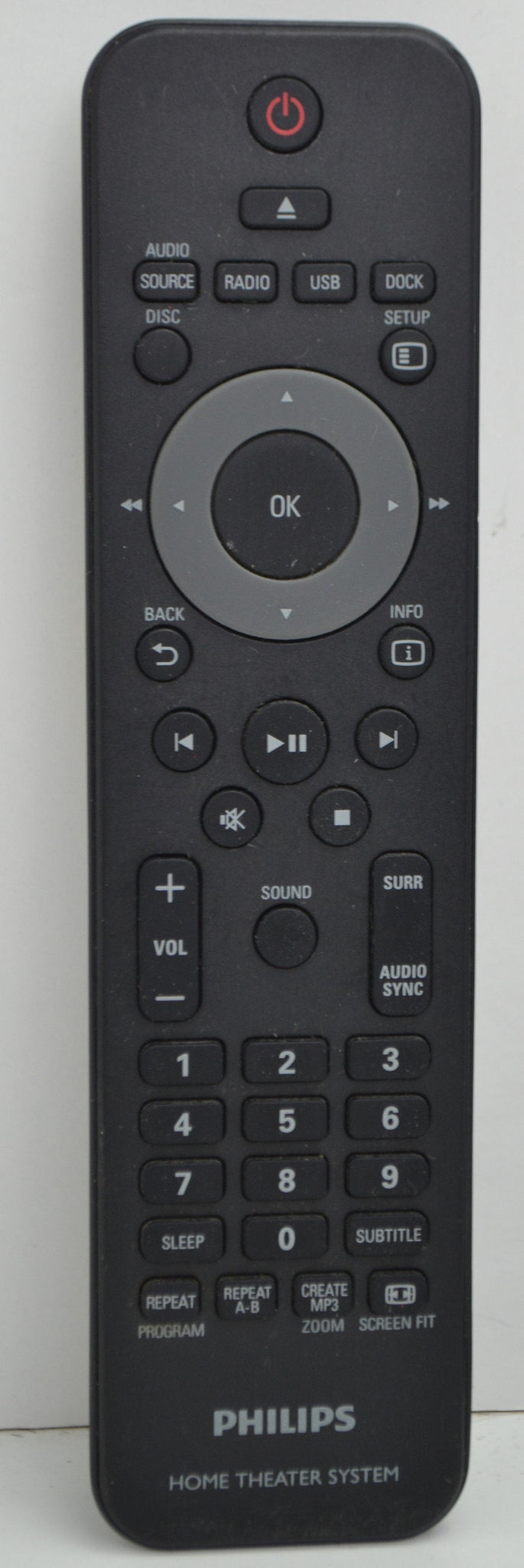 Philips 090514 HTS Home Theatre System Remote Control for Multiple D