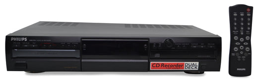 Philips - CDR 778 - CD Recorder and Player - Dual Tray - Compact Disc Dubbing-Electronics-SpenCertified-refurbished-vintage-electonics