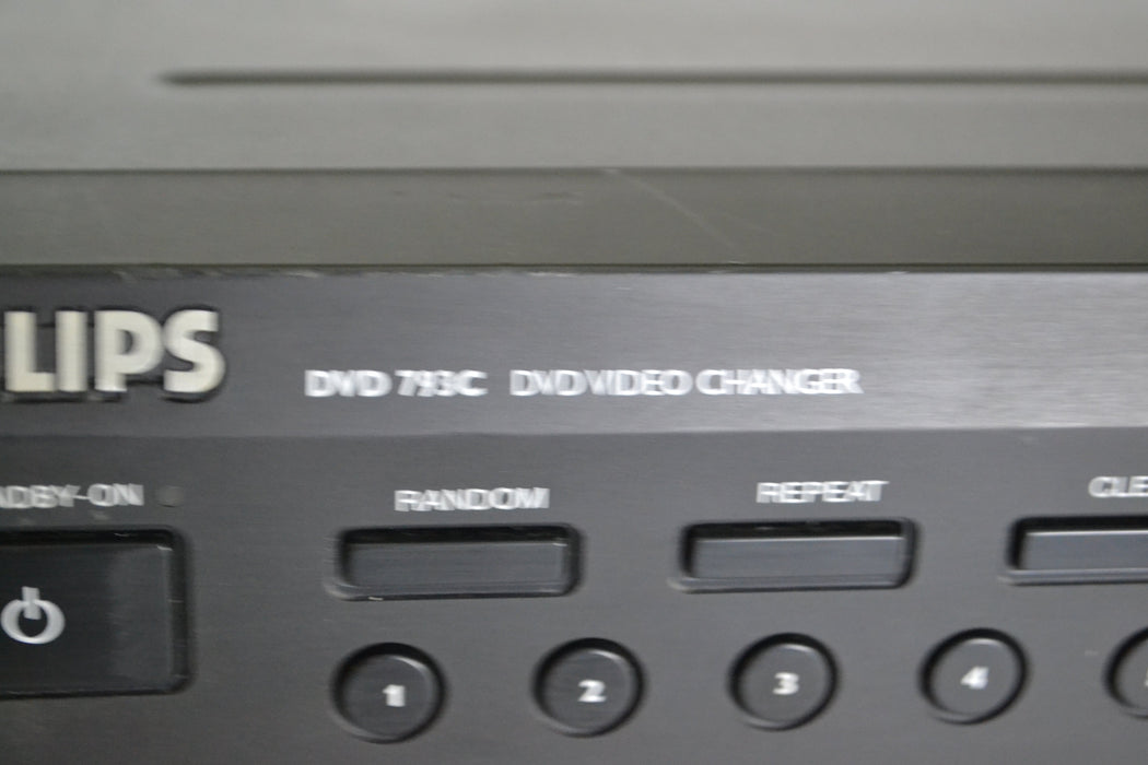 Philips DVD 793C 5-Disc DVD Changer and Player-Electronics-SpenCertified-refurbished-vintage-electonics