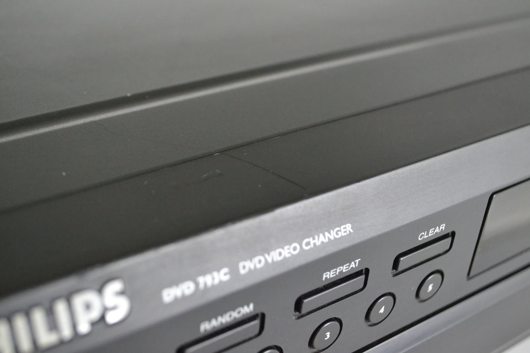 Philips DVD 793C 5-Disc DVD Changer and Player-Electronics-SpenCertified-refurbished-vintage-electonics