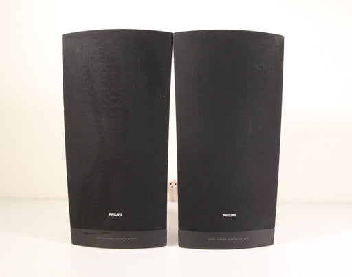 Philips Home Cinema 100W Bookshelf Speaker Pair-Speakers-SpenCertified-vintage-refurbished-electronics