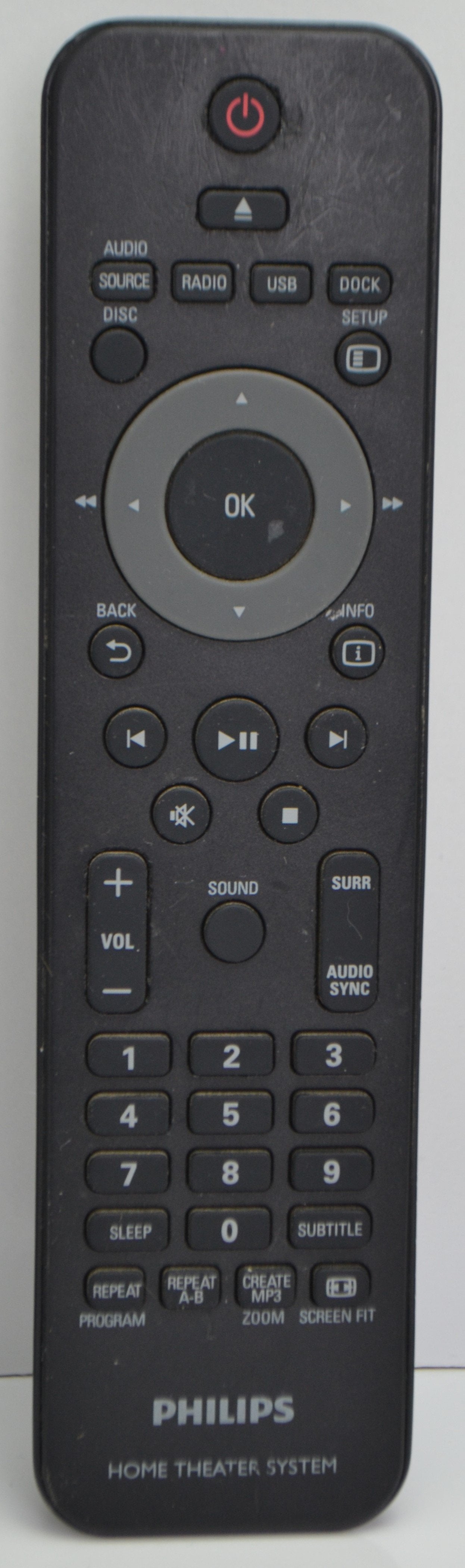 Remote Philips R03 Philips IECR03 Home Theater System Remote Control