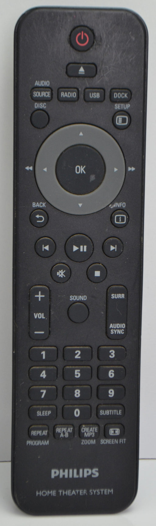 Philips IECR03 Home Theater System Remote Control-Remote-SpenCertified-refurbished-vintage-electonics