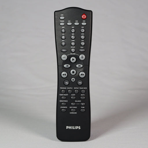 Philips RC 2505/01 Mini Hi-Fi System Remote Control (no battery cover) for Model FW-R7 and More-Remote-SpenCertified-vintage-refurbished-electronics
