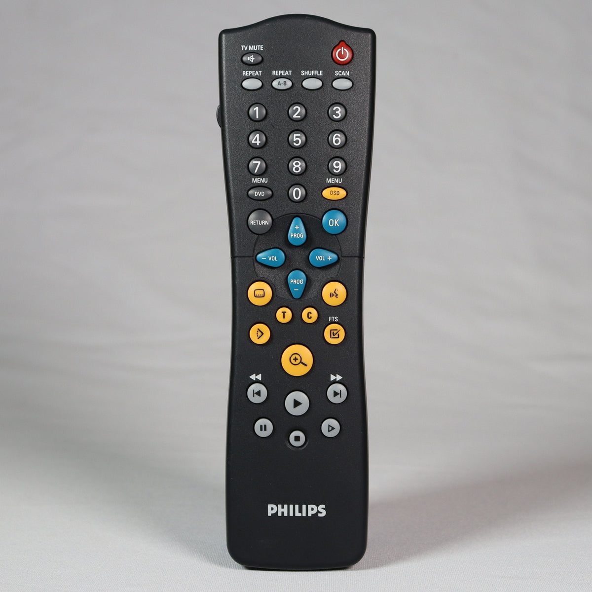 Philips RC 2550/01 Remote Control for DVD Player Model DVD-701 ...