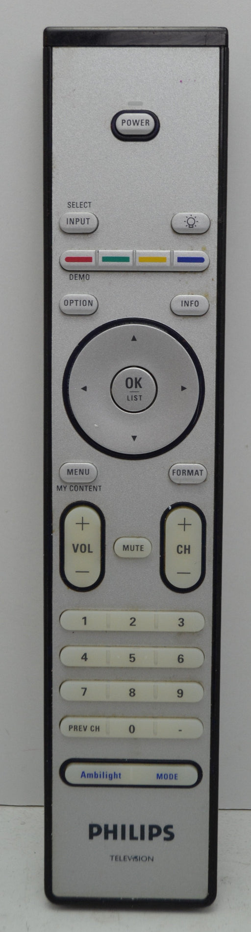 Philips - RC 4451/01B - Remote Control Transmitter - Television Ambilight-Remote-SpenCertified-refurbished-vintage-electonics