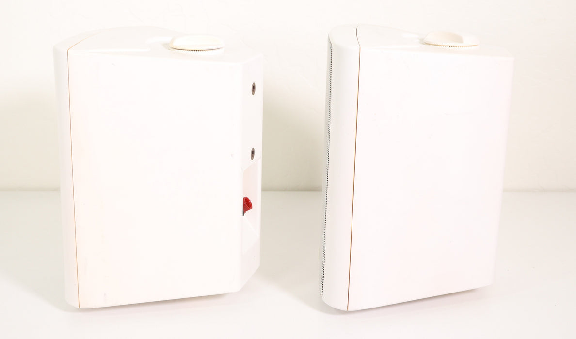 Pinnacle Speaker Pair White-Speakers-SpenCertified-vintage-refurbished-electronics