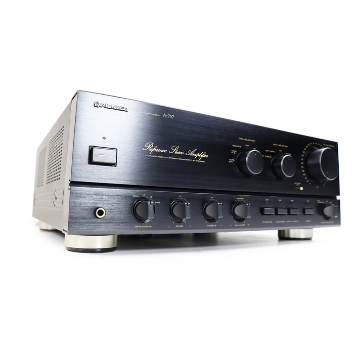 Pioneer A-757 Ultimate Fidelity Component Reference Stereo Amplifier-Electronics-SpenCertified-refurbished-vintage-electonics