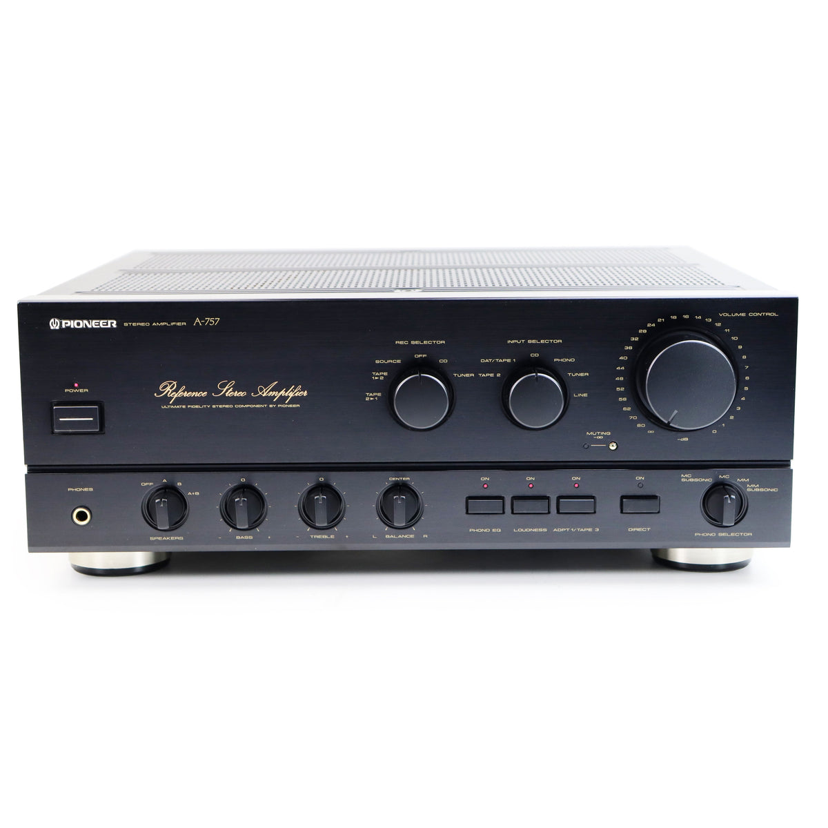 PIONEER STEREO AMPLIFIER A-008 本体(JUNK) Pioneer A-008 Integrated