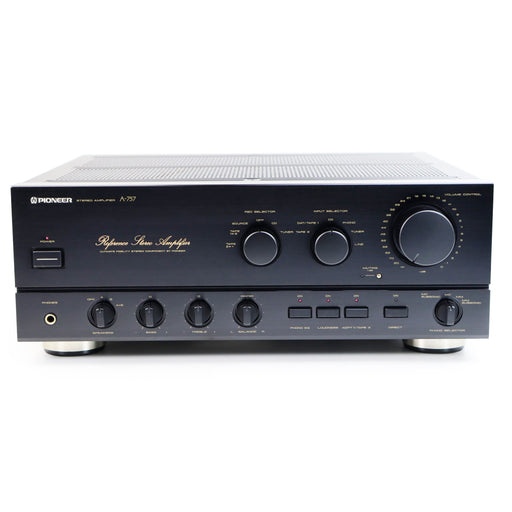 Pioneer A-757 Ultimate Fidelity Component Reference Stereo Amplifier-Electronics-SpenCertified-refurbished-vintage-electonics