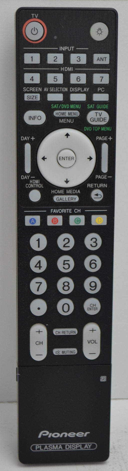 Pioneer - AXD1549 - Plasma Display DVD Player - Remote Control-Remote-SpenCertified-refurbished-vintage-electonics