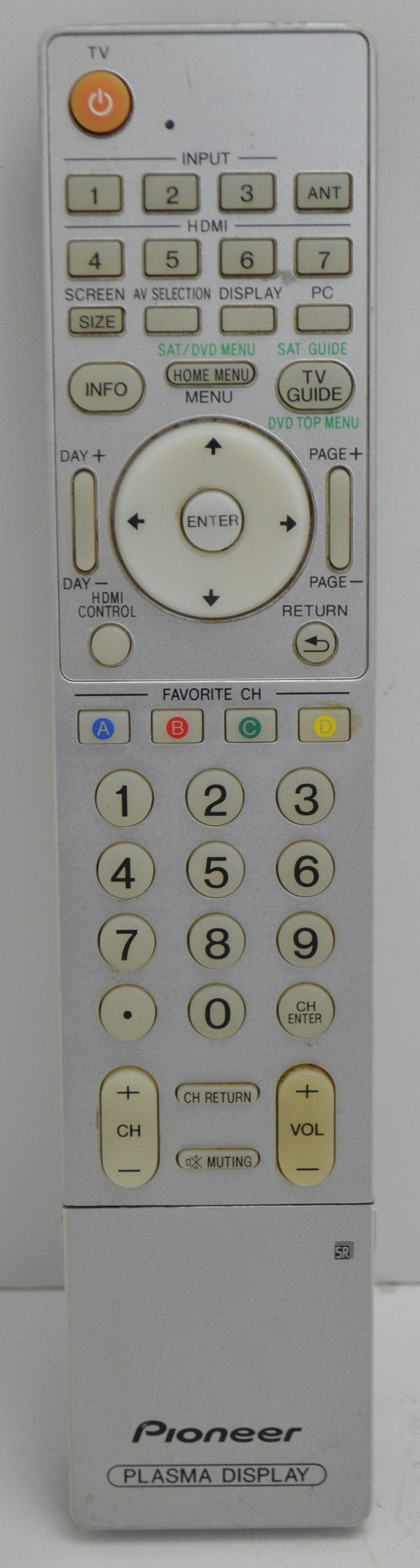 Pioneer - AXD1550 - Plasma Display DVD Player - Remote Control-Remote-SpenCertified-refurbished-vintage-electonics