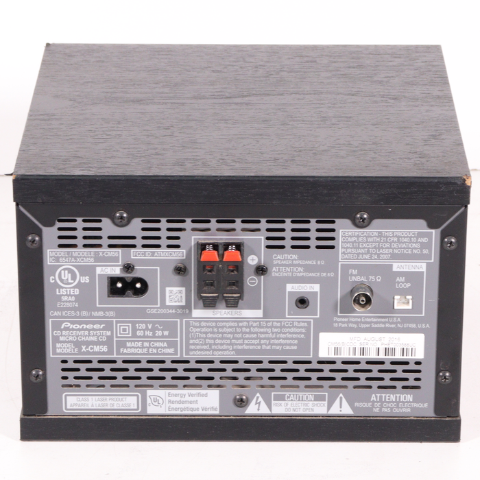 Pioneer CD Receiver System Micro Chaine CD X-CM56 (Stuck CD Tray)-CD Players & Recorders-SpenCertified-vintage-refurbished-electronics