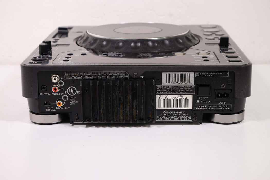 Pioneer CDJ-1000MK2 Compact Disc Player Pro Audio DJ System-CD Players & Recorders-SpenCertified-vintage-refurbished-electronics