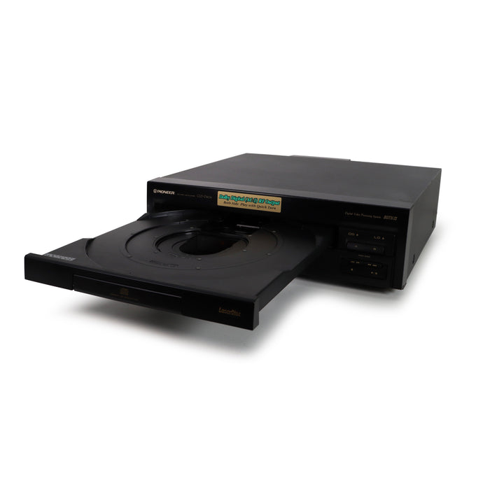 Pioneer CLD-D406 Single Disc LaserDisc CD / CDV / LD Player-Electronics-SpenCertified-refurbished-vintage-electonics