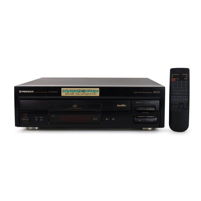 Pioneer CLD-D406 Single Disc LaserDisc CD / CDV / LD Player-Electronics-SpenCertified-refurbished-vintage-electonics